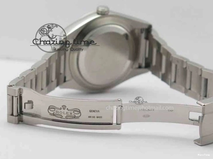 MiroTime 0217 TimelessDesign Oyster Perpetual 39mm 114300 BP Maker Best Edition Blue Dial On SS Bracelet A 3637